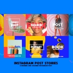 PR模板 社交媒体1080×1080方形朋友圈视频模板