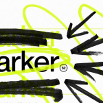 500多款复古风格趣味记号笔手绘线条字母形状涂鸦PNG素材