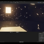 Blender插件-逼真粒子粉尘漂浮生成器 Dust Generator