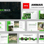 PPT模板 – 野生动物演示幻灯片PowerPoint模板