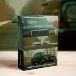 专业复古电影色调用于LOG和FLAT视频后期调色LUT预设