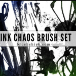 水墨泼墨PS笔刷下载