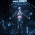 【AE模板】200种科技感人体器官UI界面展示HUD元素动画