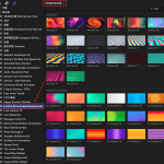 【FCPX插件】80个现代时尚抽象图形循环运动背景合成动画