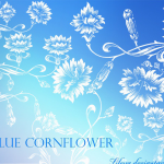 装饰花朵花卉PS笔刷素材下载