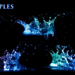 38支水花涟漪飞溅PS笔刷及PS样式