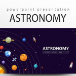 天文学PPT模板 Astronomy PPT