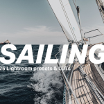 海景游轮旅行电影风光Lightroom预设及电影短视频调色LUT预设