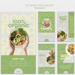 健康食品餐厅广告模板PSD分层源文件素材