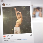 AE模板-社交媒体APP朋友圈说说动态界面幻灯片展示