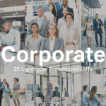25个企业形象人像后期调色Lightroom 预设及宣传片视频LUT预设