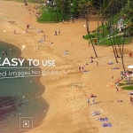 FCPX模板-平滑优雅视差线条图文展示开场动画