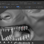 Zbrush制作创建狗头人神兽完整建模雕刻视频课程-中英字幕