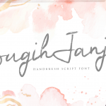 【英文字体】Sugih Janji