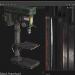 在Blender中进行立钻器械的建模.展UV和贴图材质完整教程