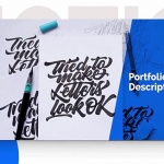 AE模板-个人简历作品展示信息包装动画