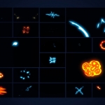 33组卡通动漫元素及转场FCPX模板