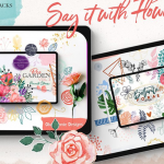 137支生日花卉水彩画装饰花朵树叶艺术设计Procreate笔刷