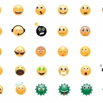 Premiere模板-40个可爱卡通Emoji表情动画PR预设