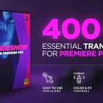 PR模板-400组图形遮罩画笔水墨幻灯片切换转场过渡预设