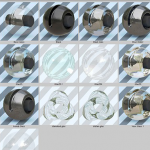 2000种 Vrayforc4d 大型材质贴图预设库 7 GB