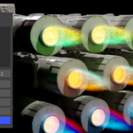 宇宙飞船引擎喷射火焰特效Blender插件 Jet Flame V1.0