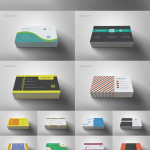 100 张时尚名片矢量素材包