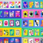 112款国外炫彩海报封面主视觉几何创意平面广告H5背景AI矢量