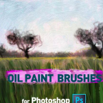 油画Photoshop笔刷CG绘画包