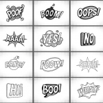 FCPX插件-20组综艺卡通搞笑贴纸花字标题动画