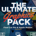 FCPX插件-550+个社交媒体字幕条标题图文排版设计宣传介绍LOGO图形动画合集