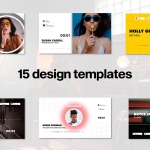 FCPX-45个音频可视化封面图形包装展示动画模板