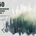 50支魔法水彩笔刷