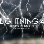 15个免费闪电PS笔刷素材