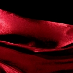 实拍织物飘动视频