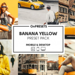 明黄调电影胶片后期调色Lightroom预设