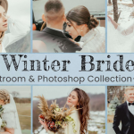 冬季婚礼新娘人像调色Lightroom预设
