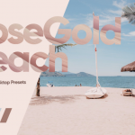 玫瑰金海滩旅拍Lightroom预设