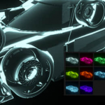 模型全息投影视觉特效Blender插件 Easy Holographic Addon V1