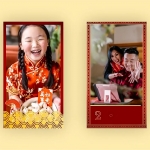 AE模板-10组红色喜庆新年快乐竖屏海报宣传动画