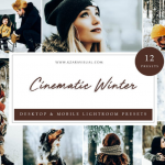冬季电影人像调色免费Lightroom预设