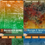 65款适用于Photoshop的垃圾背景笔刷ABR+PNG