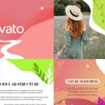 自然旅游幻灯片达芬奇模板