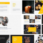 美食幻灯片PPT模板