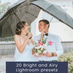 明亮通透婚礼人像Lightroom预设