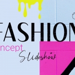 时尚概念幻灯片达芬奇模板