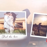 FCPX插件-15组浪漫甜蜜爱情回忆电子相册照片展示动画