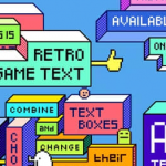 AE模板-创意复古游戏卡通文字标题动画