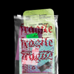 半透明塑料袋拉链塑料袋文具袋展示模型PSD包装样机