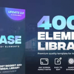 AE脚本-4000种视频无缝转场字幕条标题图形排版设计调色视觉特效预设包BASE V3.0